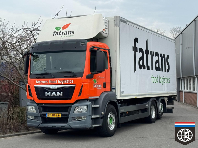 MAN TGS 26 440 SCHMITZ + THERMO KING - RETARDER - 6X2 - Lastebil med kjøl: bilde 1 MAN TGS 26 440 SCHMITZ + THERMO KING - RETARDER - 6X2 - Lastebil med kjøl: bilde 1