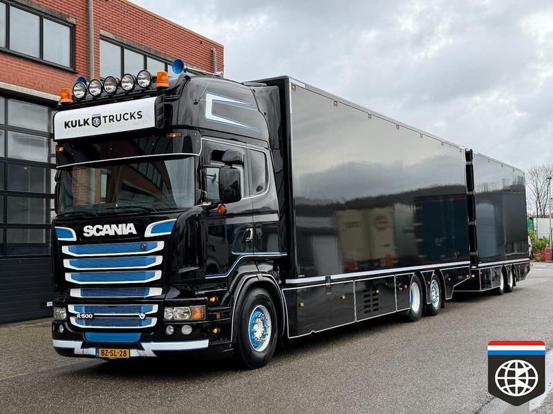 Scania R 500 B 6X2*4 FULL SET - HOLLAND SHOW TRUCK - 2X TAIL LIFT - CONCOURSTAAT - MANUAL - Lastebil med kjøl: bilde 3 Scania R 500 B 6X2*4 FULL SET - HOLLAND SHOW TRUCK - 2X TAIL LIFT - CONCOURSTAAT - MANUAL - Lastebil med kjøl: bilde 3