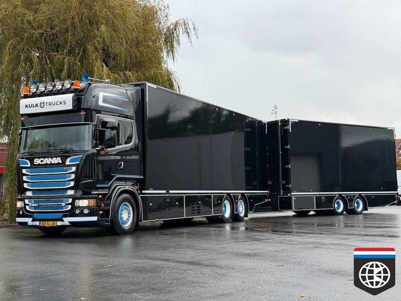 Scania R 500 B 6X2*4 FULL SET - HOLLAND SHOW TRUCK - 2X TAIL LIFT - CONCOURSTAAT - MANUAL - Lastebil med kjøl: bilde 2 Scania R 500 B 6X2*4 FULL SET - HOLLAND SHOW TRUCK - 2X TAIL LIFT - CONCOURSTAAT - MANUAL - Lastebil med kjøl: bilde 2