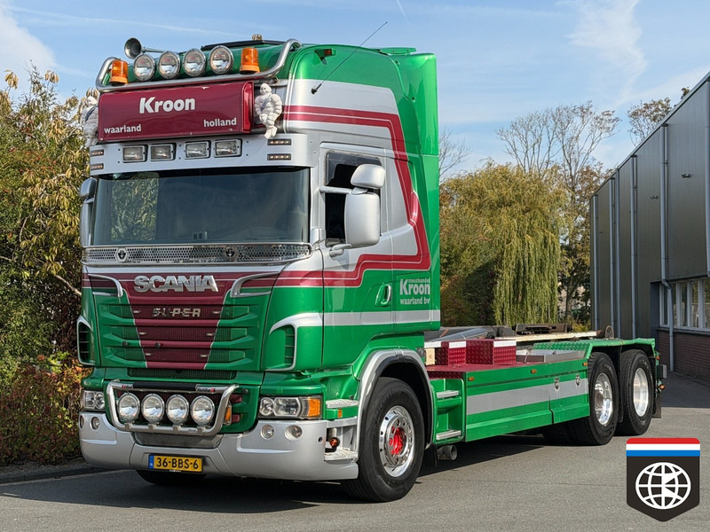 Scania R620 25 T HOOKLIFT / HOLLAND TRUCK / HOOK-CRANE HYDRAULIC - Krokbil: bilde 1 Scania R620 25 T HOOKLIFT / HOLLAND TRUCK / HOOK-CRANE HYDRAULIC - Krokbil: bilde 1