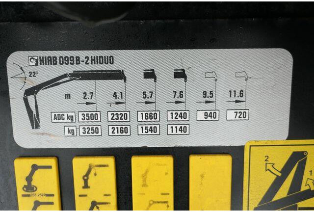 DAF LF 220 FA 4x2, Hiab 099B-2, Funk, 6.500mm lang - Planbil: bilde 4 DAF LF 220 FA 4x2, Hiab 099B-2, Funk, 6.500mm lang - Planbil: bilde 4