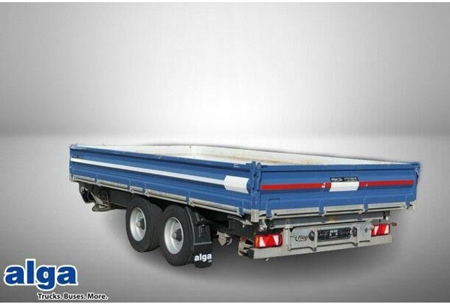 Fliegl TSK 118, Verzinkt, Tandem, Rampen, 5mtr. lang - Lavloader tilhenger: bilde 1 Fliegl TSK 118, Verzinkt, Tandem, Rampen, 5mtr. lang - Lavloader tilhenger: bilde 1