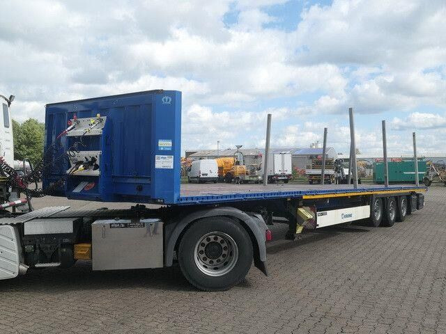 Krone SD, Containerverschlüsse, Luft-Lift, BPW, Rungen - Åpen semitrailer: bilde 2 Krone SD, Containerverschlüsse, Luft-Lift, BPW, Rungen - Åpen semitrailer: bilde 2