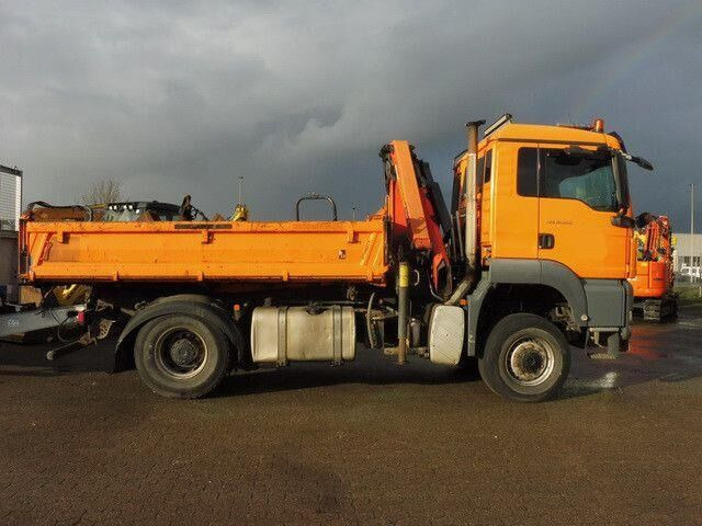 MAN 18.360 TGS 4x4, Kran Palfinger PK8501, Funk, AHK - Tippbil: bilde 2 MAN 18.360 TGS 4x4, Kran Palfinger PK8501, Funk, AHK - Tippbil: bilde 2