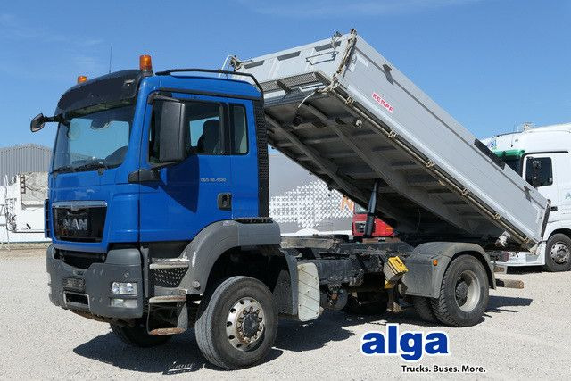 MAN 18.400 TGS BL 4x4, Allrad, klima, AHK,Alu-Felgen - Tippbil: bilde 1 MAN 18.400 TGS BL 4x4, Allrad, klima, AHK,Alu-Felgen - Tippbil: bilde 1