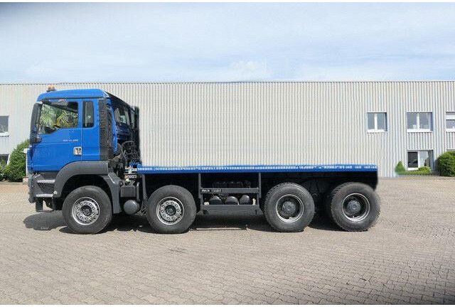 MAN 41.480 TGS BB-WW 8x4, gr. Federpaket, 38tkm, AC - Chassis lastebil: bilde 3 MAN 41.480 TGS BB-WW 8x4, gr. Federpaket, 38tkm, AC - Chassis lastebil: bilde 3