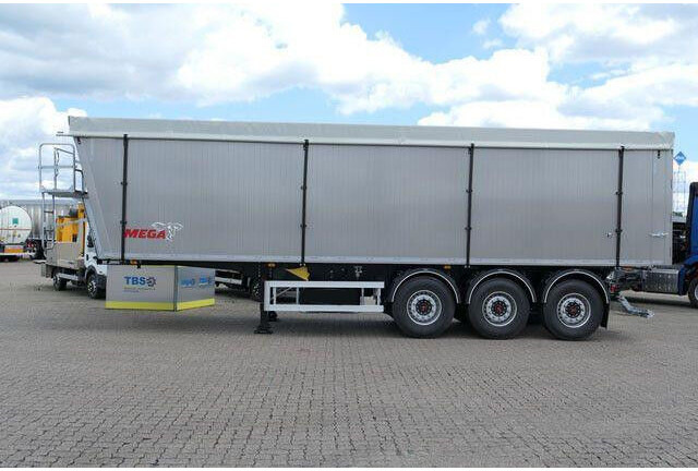 Mega MNL, Alu, 52m³, Kombitür, SAF, Luft-Lift - Tippsemi: bilde 2 Mega MNL, Alu, 52m³, Kombitür, SAF, Luft-Lift - Tippsemi: bilde 2