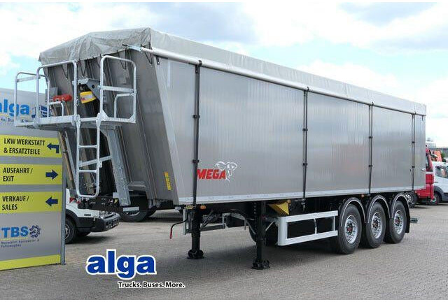 Mega MNL, Alu, 52m³, Kombitür, SAF, Luft-Lift - Tippsemi: bilde 1 Mega MNL, Alu, 52m³, Kombitür, SAF, Luft-Lift - Tippsemi: bilde 1