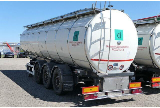 Menci SA 105, Lebensmittel, 32m³, Luft-Lift - Tanksemi: bilde 2 Menci SA 105, Lebensmittel, 32m³, Luft-Lift - Tanksemi: bilde 2