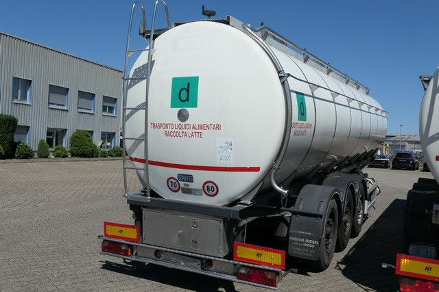Menci SA 105/Lebensmittel Tank 32 cbm./Liftachse - Tanksemi: bilde 4 Menci SA 105/Lebensmittel Tank 32 cbm./Liftachse - Tanksemi: bilde 4