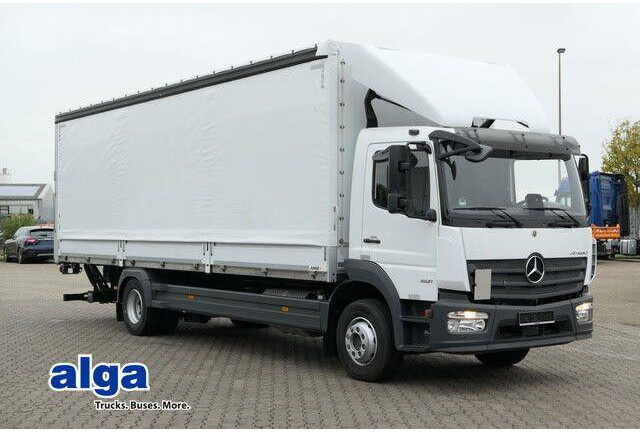 Mercedes-Benz 1521 L Atego 4x2, LBW, Schiebeplane, Klima, Luft - Kapellbil: bilde 1 Mercedes-Benz 1521 L Atego 4x2, LBW, Schiebeplane, Klima, Luft - Kapellbil: bilde 1