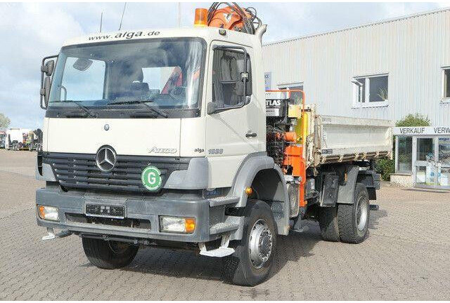 Mercedes-Benz 1828 Atego 4x4, Atlas AK 105.1, Funk, Hydr., AHK - Tippbil: bilde 4 Mercedes-Benz 1828 Atego 4x4, Atlas AK 105.1, Funk, Hydr., AHK - Tippbil: bilde 4