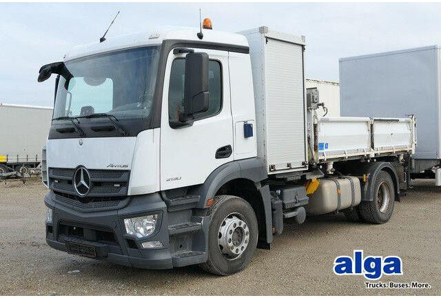 Mercedes-Benz 2030 L Antos 4x2, Kran,Generator,Plane,Hydraulik - Tippbil: bilde 1 Mercedes-Benz 2030 L Antos 4x2, Kran,Generator,Plane,Hydraulik - Tippbil: bilde 1
