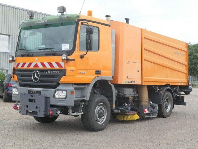 Leie Mercedes-Benz 2032 A Actros 4x4, Bucher STKF 9500, Airport, AC Mercedes-Benz 2032 A Actros 4x4, Bucher STKF 9500, Airport, AC: bilde 7
