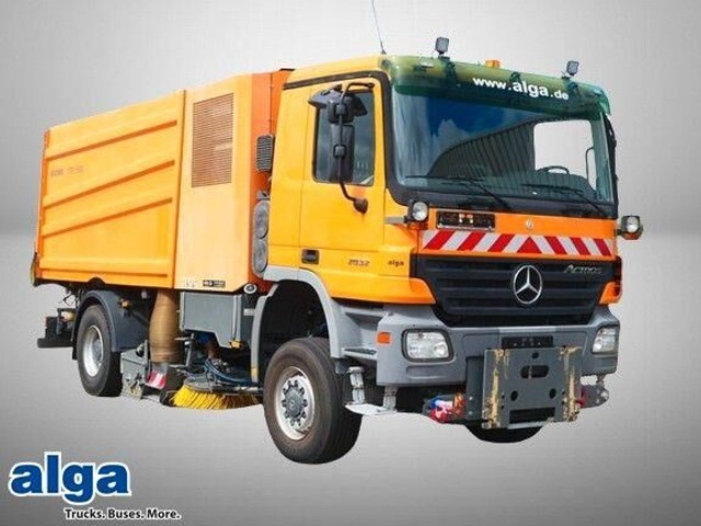 Mercedes-Benz 2032 A Actros 4x4, Bucher STKF 9500, Airport, AC - Feiebil: bilde 1 Mercedes-Benz 2032 A Actros 4x4, Bucher STKF 9500, Airport, AC - Feiebil: bilde 1