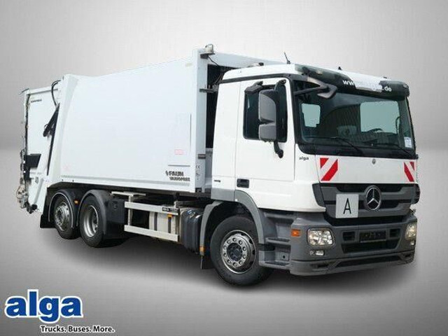 Mercedes-Benz 2532 L Actros 6x2, Faun, Variopress II 524,Klima - Søppelbil: bilde 1 Mercedes-Benz 2532 L Actros 6x2, Faun, Variopress II 524,Klima - Søppelbil: bilde 1