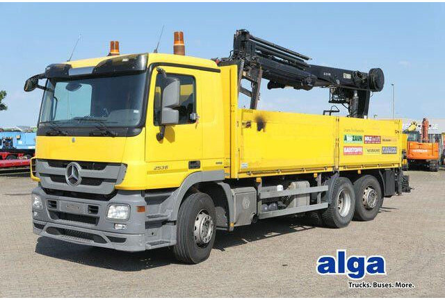 Mercedes-Benz 2536 L Actros 6x2, Hiab 211DL-4PRO, Klima, AHK - Planbil: bilde 1 Mercedes-Benz 2536 L Actros 6x2, Hiab 211DL-4PRO, Klima, AHK - Planbil: bilde 1
