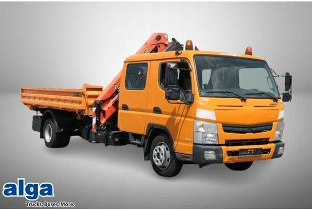 Mitsubishi Fuso Canter 7C18D, Palfinger PK 7001-KA, DOKA - Tippbil: bilde 1 Mitsubishi Fuso Canter 7C18D, Palfinger PK 7001-KA, DOKA - Tippbil: bilde 1