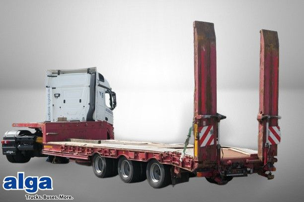 Müller-Mitteltal TS3, Hydr. Rampen, 7.2mtr. Tiefbett, 45to. GG - Lavloader semitrailer: bilde 1 Müller-Mitteltal TS3, Hydr. Rampen, 7.2mtr. Tiefbett, 45to. GG - Lavloader semitrailer: bilde 1