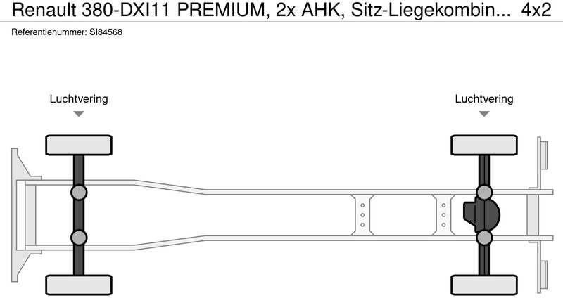 Leie Renault 380-DXI11 PREMIUM, 2x AHK, Sitz-Liegekombination Renault 380-DXI11 PREMIUM, 2x AHK, Sitz-Liegekombination: bilde 13