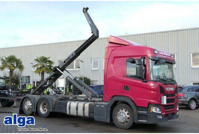 Scania G 450 6x2, Meiller RL 18.65, Retarder,Alu-Felgen - Krokbil: bilde 1 Scania G 450 6x2, Meiller RL 18.65, Retarder,Alu-Felgen - Krokbil: bilde 1
