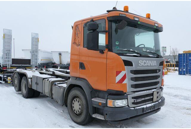 Scania G 490 6x2, Gerken GRK20/70D, Lenk-Lift, AHK, AC - Krokbil: bilde 3 Scania G 490 6x2, Gerken GRK20/70D, Lenk-Lift, AHK, AC - Krokbil: bilde 3