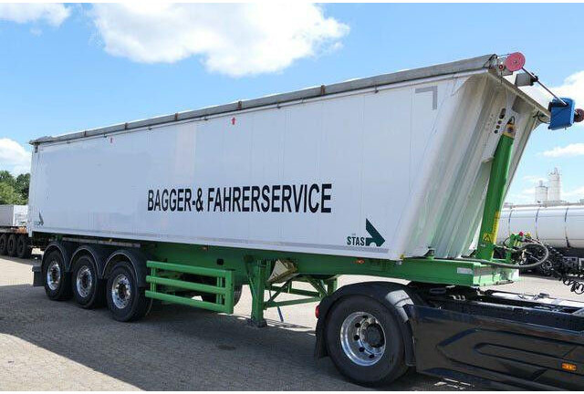 Tippsemi Stas S300CX, Alu, 46m³, Cramaro, SAF, Lenkachse!: bilde 9