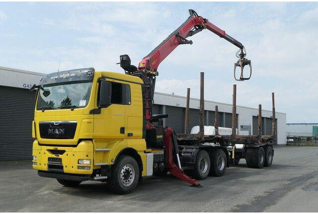 MAN 26.540 TGX/6x4/540 PS/Kran Epsilon/Blattfederung - Trekkvogn: bilde 4 MAN 26.540 TGX/6x4/540 PS/Kran Epsilon/Blattfederung - Trekkvogn: bilde 4
