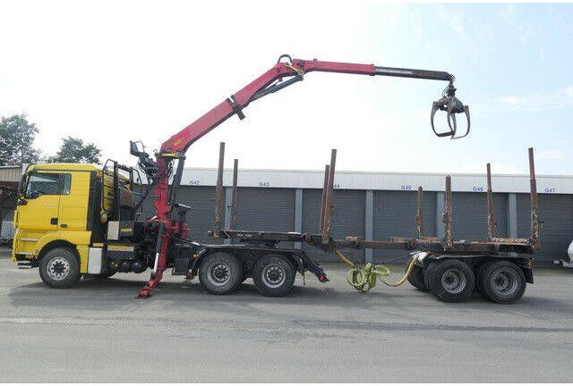 MAN 26.540 TGX/6x4/540 PS/Kran Epsilon/Blattfederung - Trekkvogn: bilde 2 MAN 26.540 TGX/6x4/540 PS/Kran Epsilon/Blattfederung - Trekkvogn: bilde 2