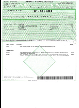 Camionnette PEUGEOT EXPERT - Châssis n°VF3VBBHVBGZ089979, - Annet utstyr: bilde 4 Camionnette PEUGEOT EXPERT - Châssis n°VF3VBBHVBGZ089979, - Annet utstyr: bilde 4