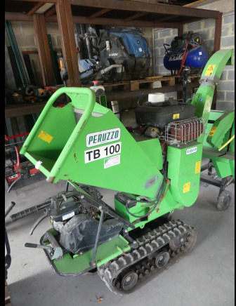 Broyeur de végétaux sur chenilles Peruzzo TB100 - Flismaskin: bilde 3 Broyeur de végétaux sur chenilles Peruzzo TB100 - Flismaskin: bilde 3