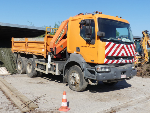 Camions benne avec grue Renault 370 dci - Tippbil, Kranbil: bilde 1 Camions benne avec grue Renault 370 dci - Tippbil, Kranbil: bilde 1