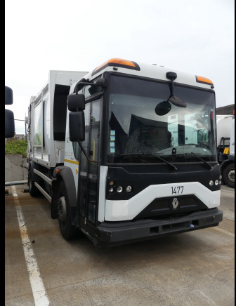 REF:1477 - Camion poubelle Renault Access (2014-173.146 km) (VIN:SEG1930BL5BD17887) - Søppelbil: bilde 3 REF:1477 - Camion poubelle Renault Access (2014-173.146 km) (VIN:SEG1930BL5BD17887) - Søppelbil: bilde 3
