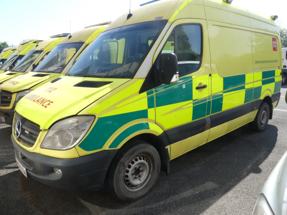 REF:18 - Ambulance Mercedes-Benz Sprinter (2013-287.720 km) - Ambulanse: bilde 1 REF:18 - Ambulance Mercedes-Benz Sprinter (2013-287.720 km) - Ambulanse: bilde 1