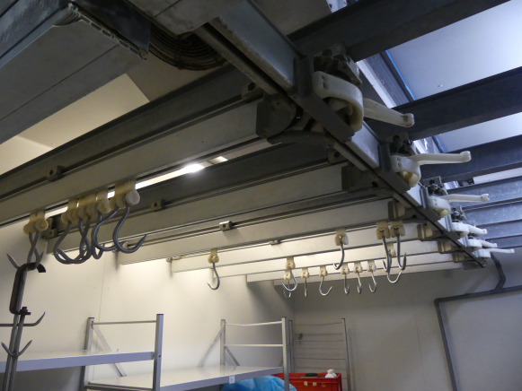 Rail de transport pour viande - Utstyr for næringsmiddelindustrien: bilde 1 Rail de transport pour viande - Utstyr for næringsmiddelindustrien: bilde 1