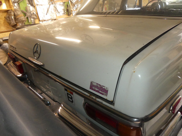 Voiture ancêtre Mercedes-Benz 280S (1972-83.435 km)(VIN: 10801610083599) - Personenbil: bilde 3 Voiture ancêtre Mercedes-Benz 280S (1972-83.435 km)(VIN: 10801610083599) - Personenbil: bilde 3
