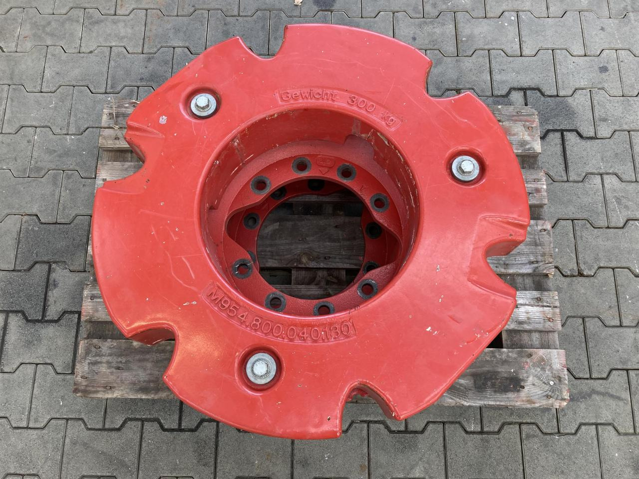 Fendt 2x 300 kg - Motvekt: bilde 3 Fendt 2x 300 kg - Motvekt: bilde 3