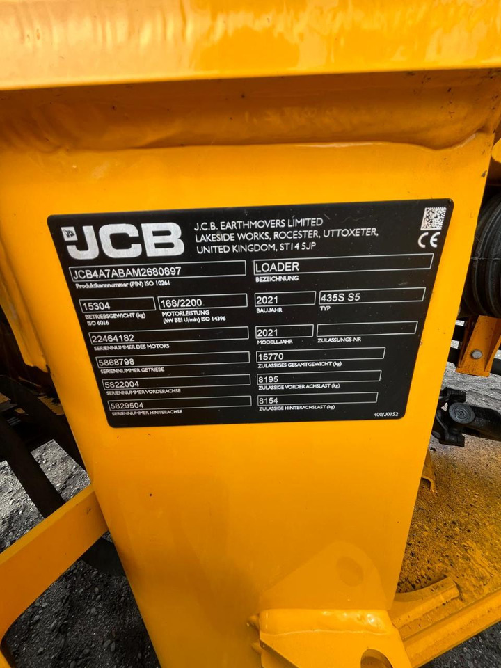 Hjullaster JCB 435 S: bilde 9