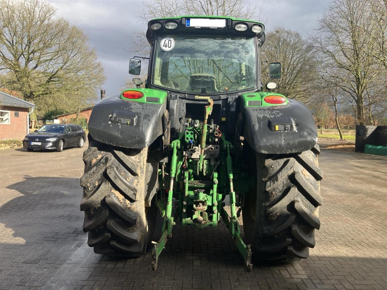 Traktor John Deere 6170R: bilde 8