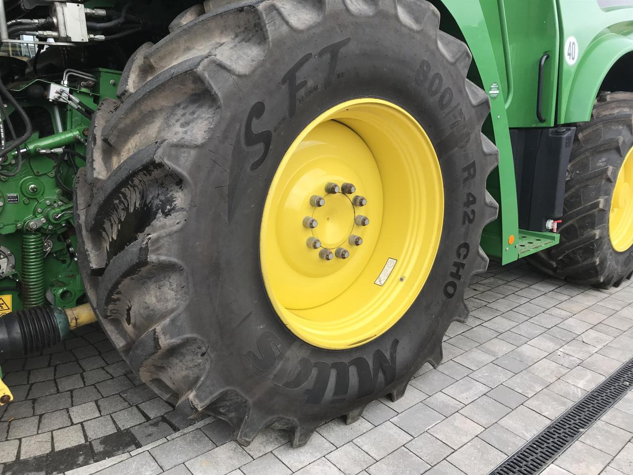 Forhøster John Deere 8600: bilde 10