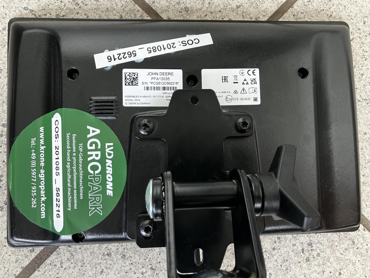 John Deere G5 Plus Zusatzdisplay - Navigasjonssystem for Landbruksteknikk: bilde 3 John Deere G5 Plus Zusatzdisplay - Navigasjonssystem for Landbruksteknikk: bilde 3