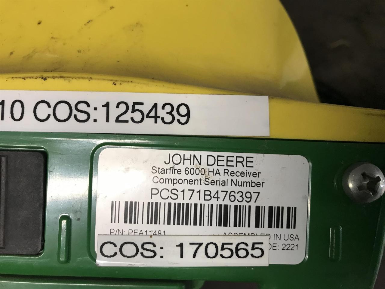 John Deere SF6000 - Navigasjonssystem for Landbruksteknikk: bilde 3 John Deere SF6000 - Navigasjonssystem for Landbruksteknikk: bilde 3