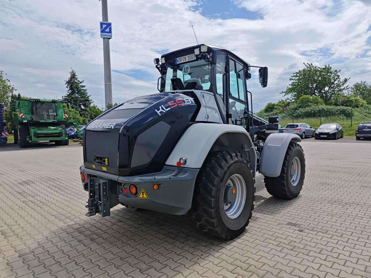 Kramer KL55.8T - Teleskoplastere: bilde 5 Kramer KL55.8T - Teleskoplastere: bilde 5