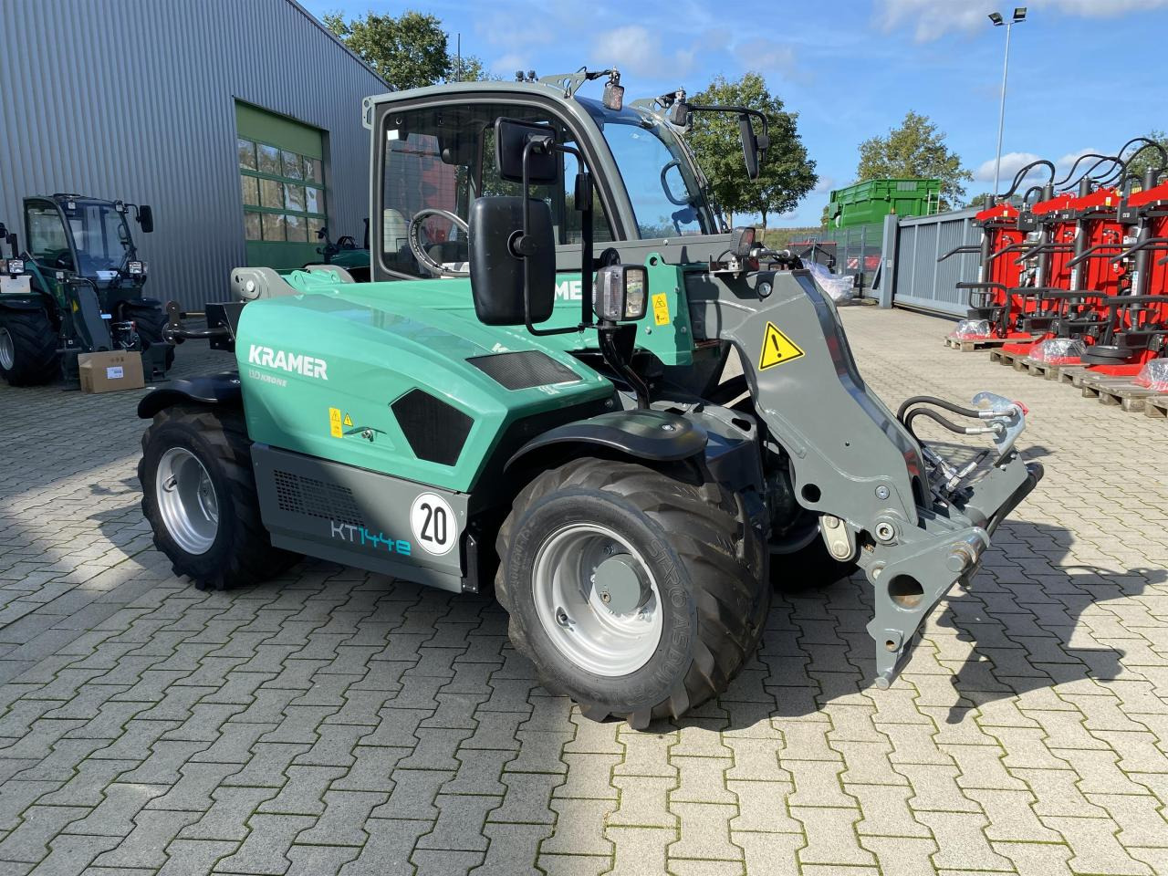 Kramer KT144e - Teleskoplastere: bilde 1 Kramer KT144e - Teleskoplastere: bilde 1