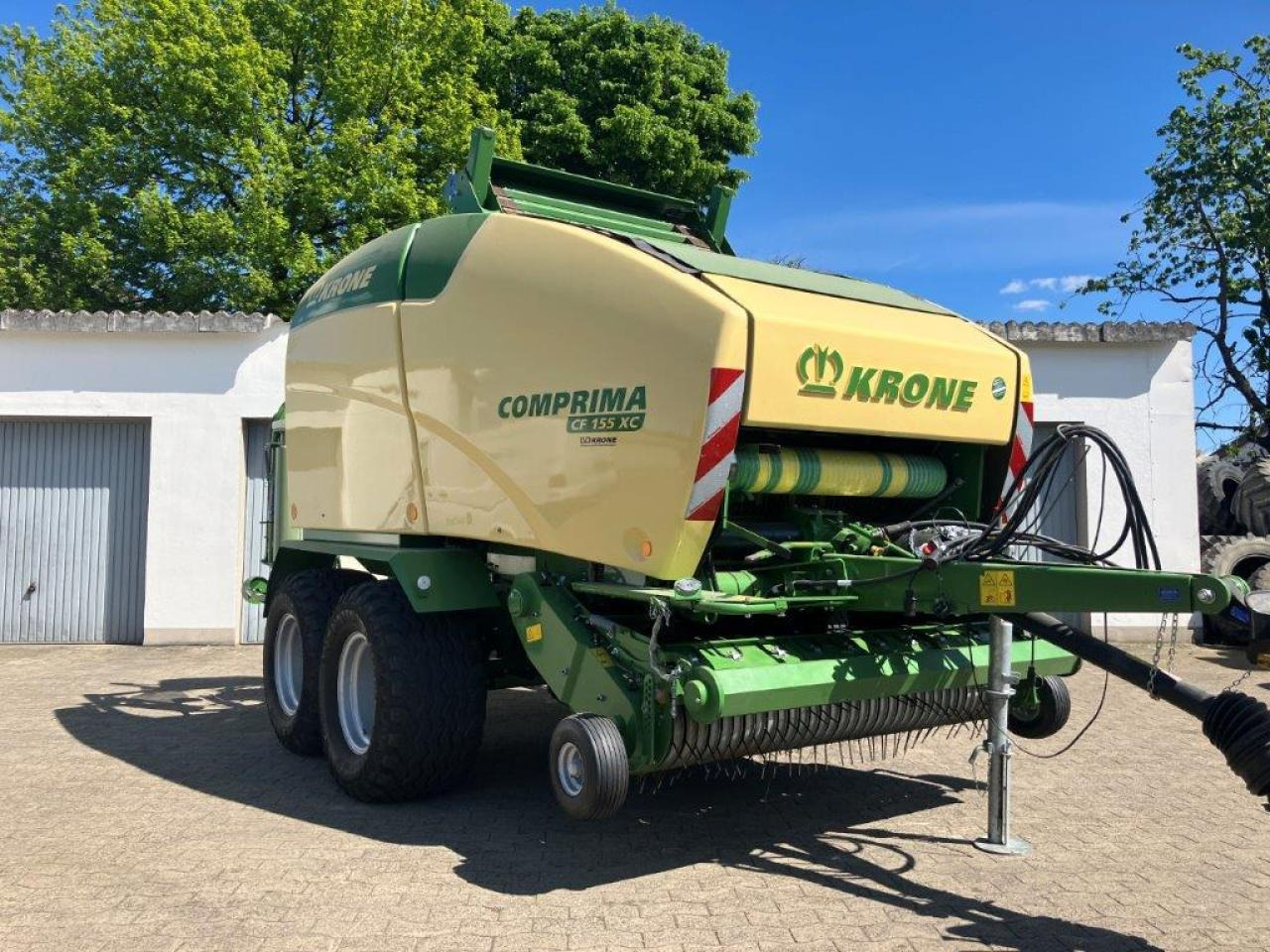 Krone CF 155 XC - Rundballepresse: bilde 1 Krone CF 155 XC - Rundballepresse: bilde 1