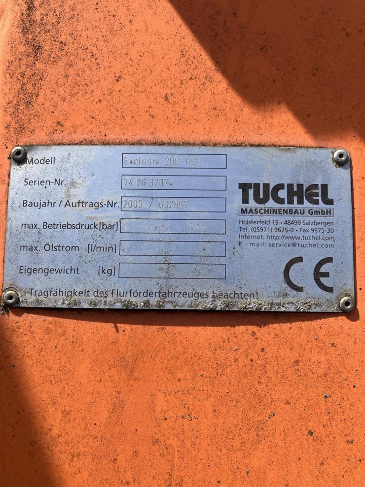Tuchel Exclusiv 200 HG - Kostemaskin: bilde 3 Tuchel Exclusiv 200 HG - Kostemaskin: bilde 3