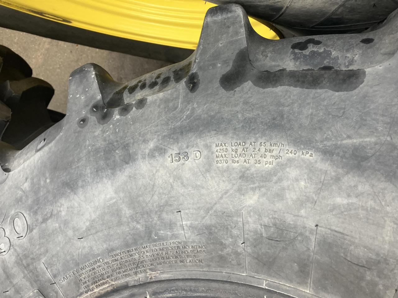 Vredestein 600/70R30 - Dekk for Landbruksteknikk: bilde 4 Vredestein 600/70R30 - Dekk for Landbruksteknikk: bilde 4