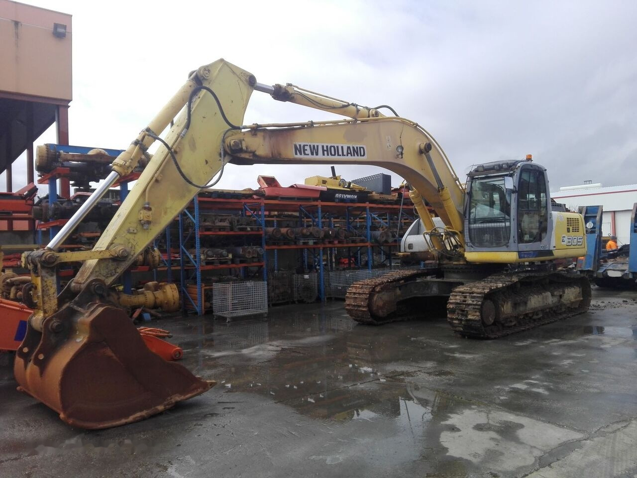 New Holland E305 - Beltegraver: bilde 1 New Holland E305 - Beltegraver: bilde 1