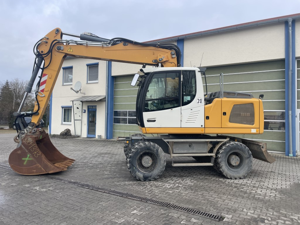 LIEBHERR A 918, Likufix SW 48 - Hjulgraver: bilde 2 LIEBHERR A 918, Likufix SW 48 - Hjulgraver: bilde 2