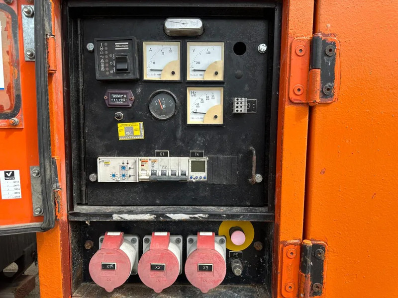 Atlas-Copco QAS 18 Yanmar Mecc Alte Spa 18 kVA Silent generatorset - Elektrisk generator: bilde 2 Atlas-Copco QAS 18 Yanmar Mecc Alte Spa 18 kVA Silent generatorset - Elektrisk generator: bilde 2
